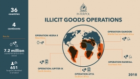 Infographic - regional operations - illicit goods